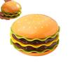 Burger-Shaped Stackable Hamburger Plate Set 5/7 Layers Bone Spit Plate Dinnerware Set  Table Decor