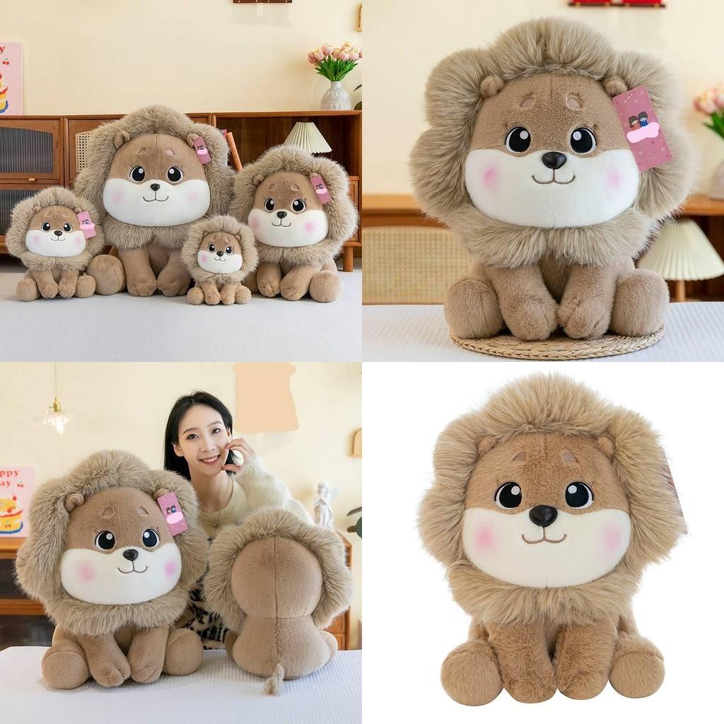 Lion Little Animal Stuffed Plush Multiple Sizes Toy Children Birthday Gifts