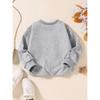 1pc "Always Yourself" Bee-Themed Inspirational Text And Pattern Print Children'S New Polyester Sweatshirt!