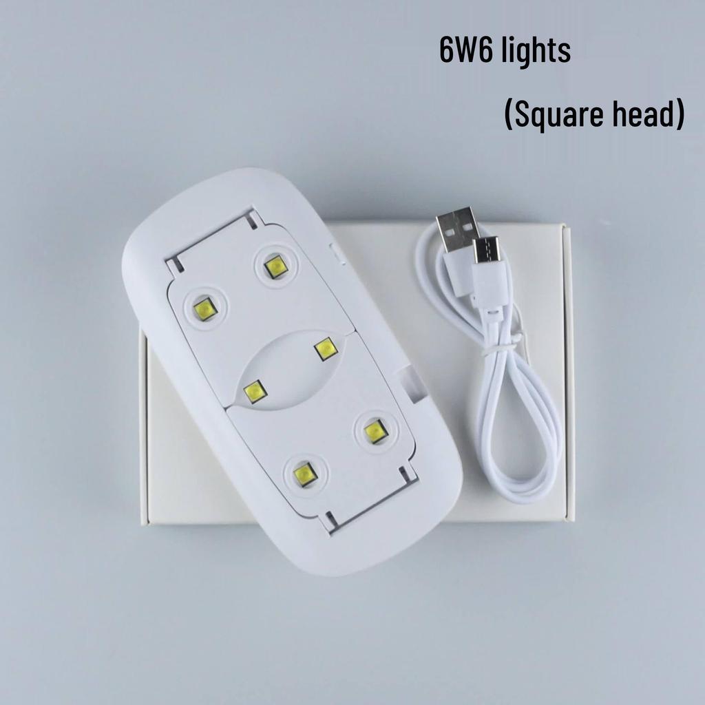 Fast UV Nail Polish Gel Curing LED Lamp with Light Therapy