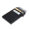 Men's RFID Aluminum Card Holder: In-Stock, Side-Push Design