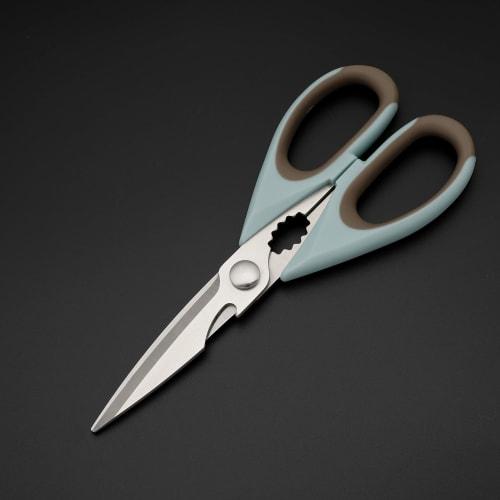ODMILY Left-Handed Kitchen Scissors, Multipurpose Scissors for Women, Sikkos Utility Accessories, General Purpose, Sharp, Food, Seafood, Smart Cutter,