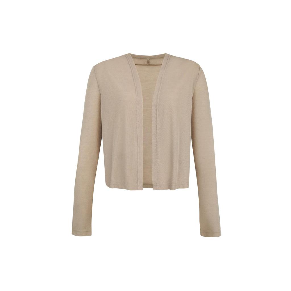 Versatile Thin Long Sleeve Sun Protection Cardigan – Available in Apricot, White, Khaki, Black, Purple, and Gray