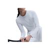 Nike Court Advantage Dri-FIT Solid Comfortable Long Sleeve Tennis Shirt Women Tops White FZ6738100