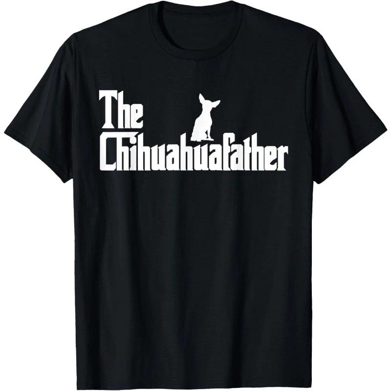 The Chihuahua Dad Funny Gifts for Chihuahua Dad Men Dog Lovers T-Shirt M