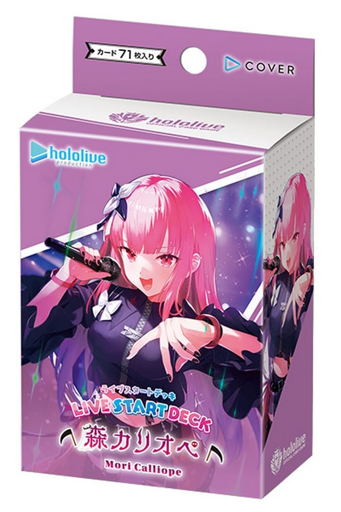 Официальная карточная игра hololive Стартовый набор Live Mori Calliope