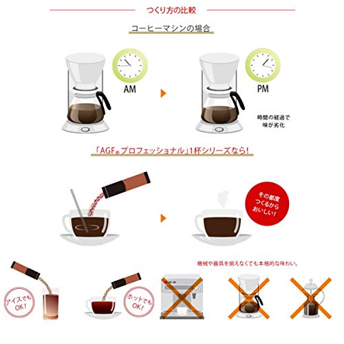 AGF Professional Rich Cafe Latte One Cup 30 Sticks