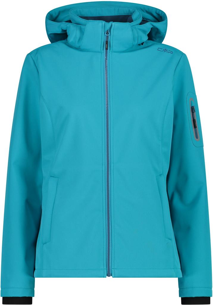 CMP Softshell Hoodie Jacket Blue
