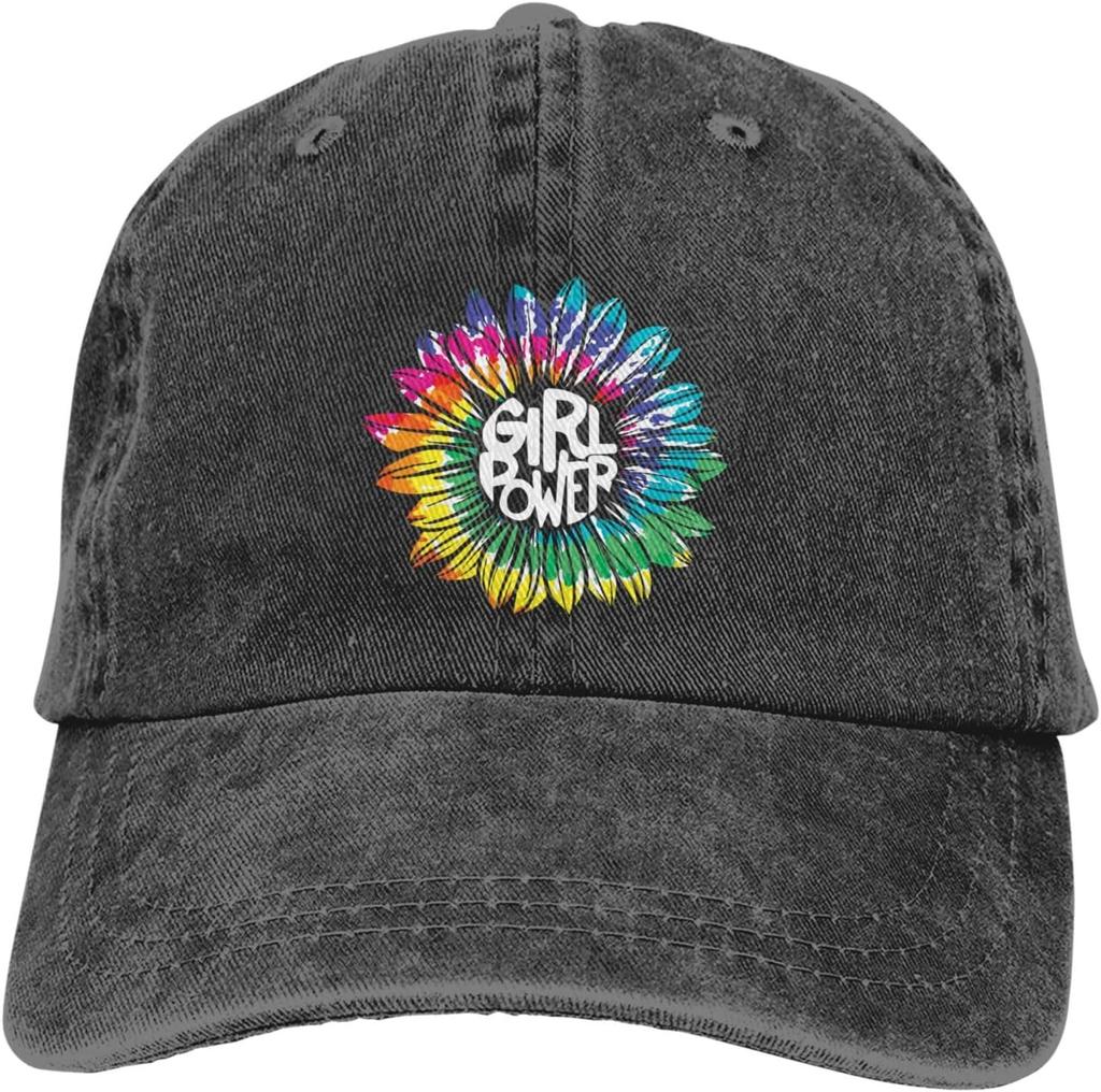 Hippie Soul Tie Dye Van Graphic Baseball Cap Adjustable Cotton Casual Dad Hat