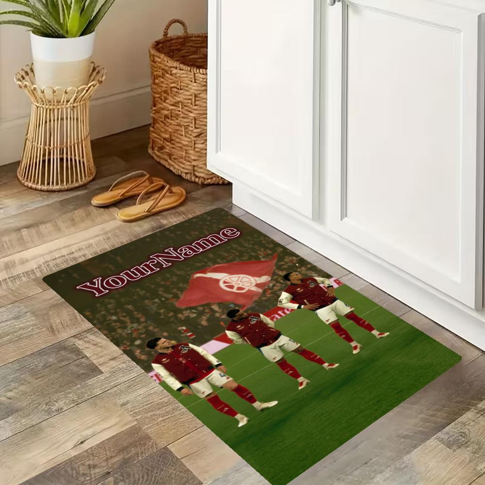 Arsenal Customize Your Name Kitchen Rug Runner Rug Laundry Mat Hallway Entryway The Best Gift Choice