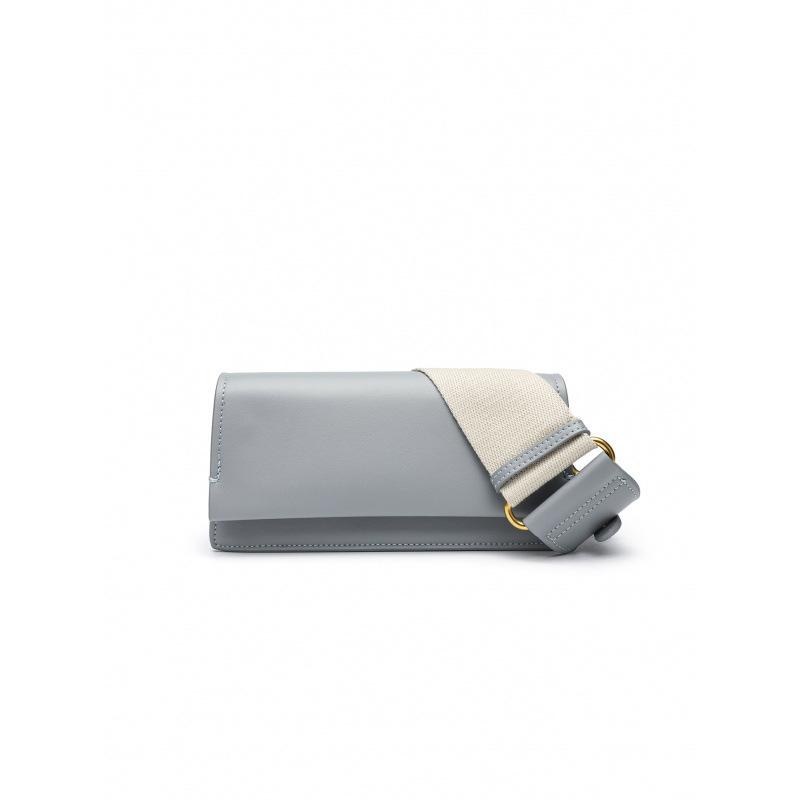 

Z Family Women s Bag Cross-border Niche 2025 New French Light Luxury Organ All-matching Cross-body Small Square світло-синій колір