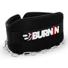 BURNIN Dipping Belt with Weight Chain for Strength Unibody Power Belt for and Weighted Waist Unisex Training, Design, Pull-Ups, Dips, Support,