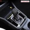 For Subaru Forester 2025 2026 Carbon Fiber Car Gear Shift Knob Head Cover Trim Interior Mouldings Accessories