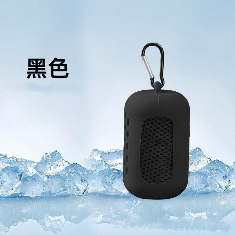 

Cooling Sport Towel Ice Towel for Outdoor Fitness Sweat Absorbing Cooling Towel with Silicone Case & Bag