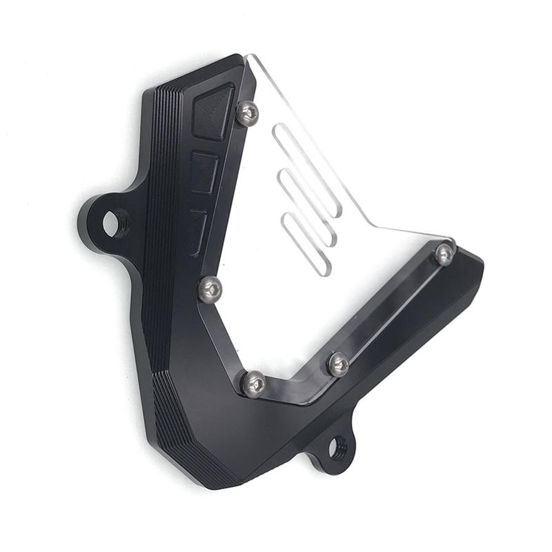 Motorcycle Left Engine Guard For PG-1 PG1 2024 2025 Front Sprocket Chain Cover-A87Q