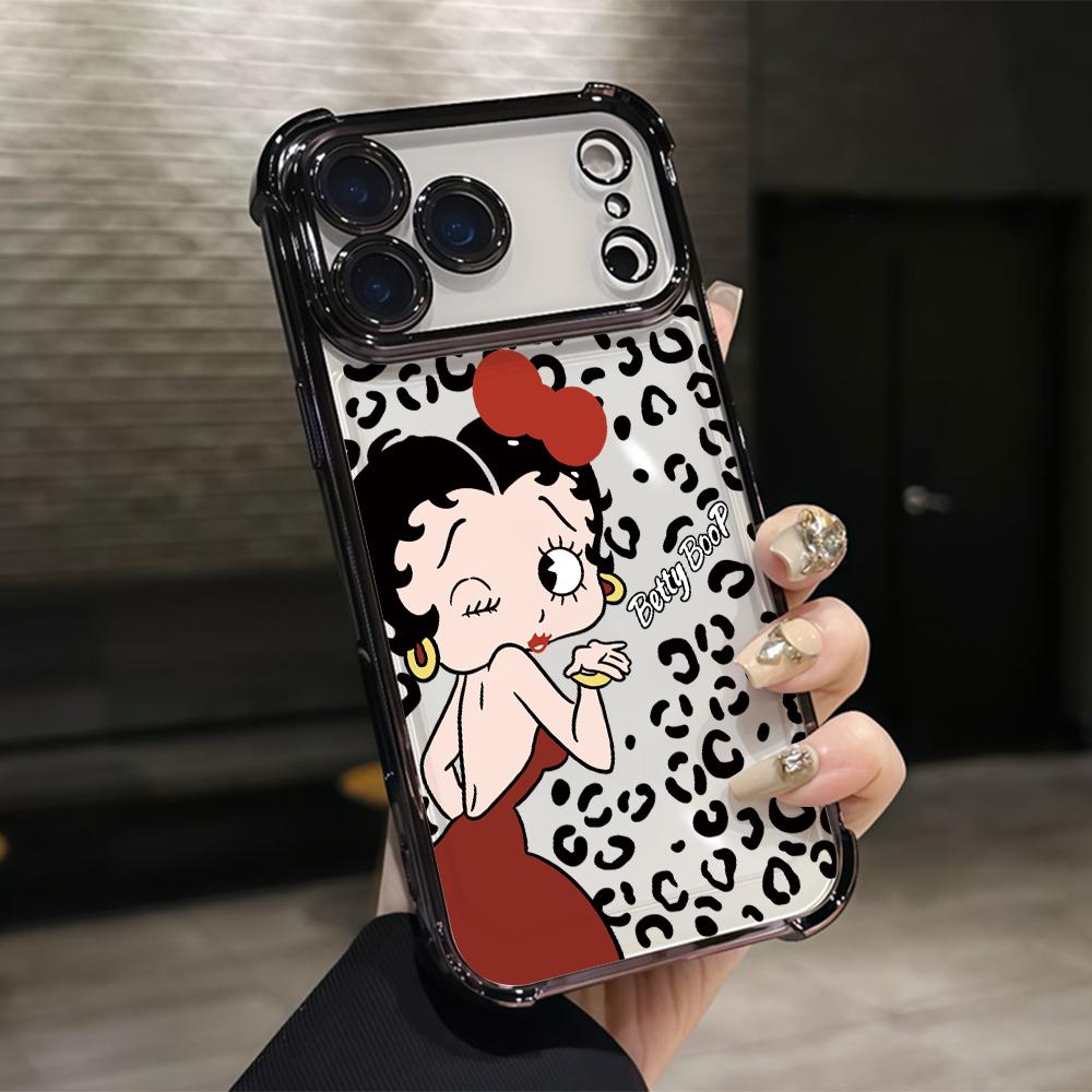

Leopard Print B-Bettys Phone Case for Xiaomi Redmi Note 15 14 13 12 14C 13C 12C 10C Pro Plus 4G 5G Anti-drop Transparent Cover Redmi Note 12 Pro 5G
