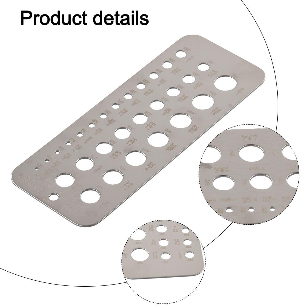 Measurement Gauge Measuring Tool Versatile Compatibility Size Identification Tool Versatile Drilling Tool For DIY