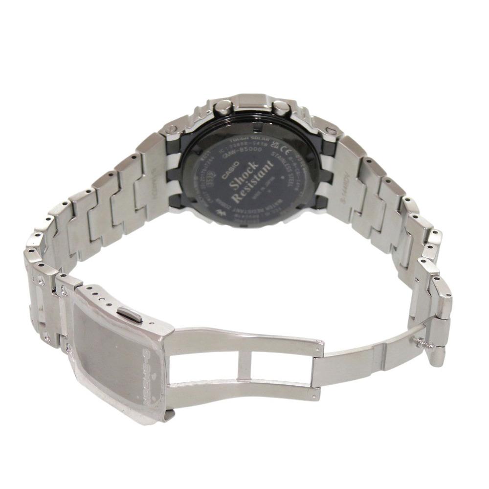 Used AUTHENTIC CASIO GMW-B5000PC-1JFr G-SHOCK full metal Wristwatch Black Tough Solar
