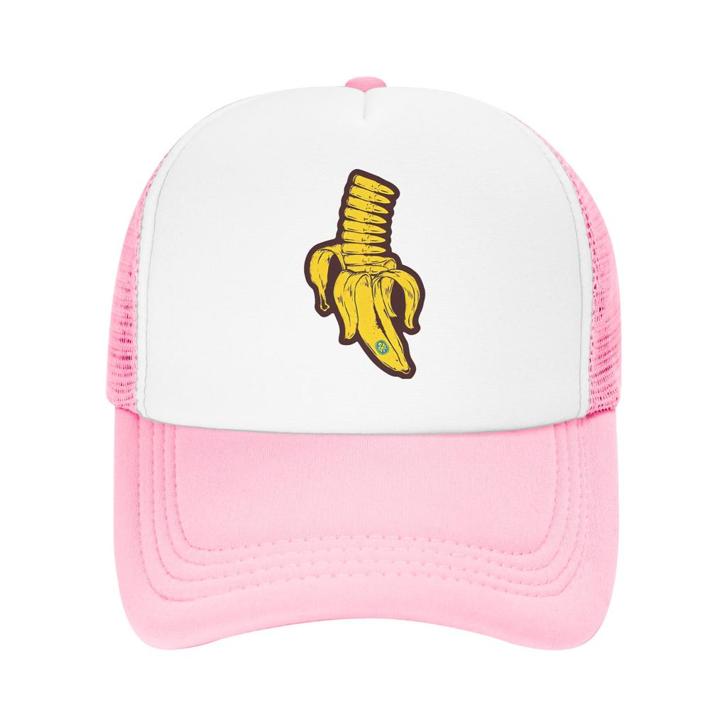 Summer Sun Hats Clip Mit Bananenkugeln Baseball Cap Sun Breathable Design Hip Hop Hats Women Unisex Vintage Kpop Rock Snapback Cap