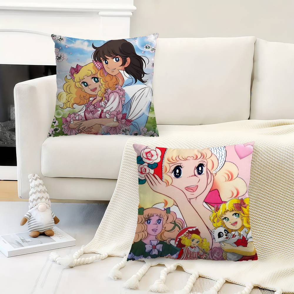 Anime Candy Candy Cushion   Cushion Cover Car Throw Pillow Case For Sofa Car Christmas Gift