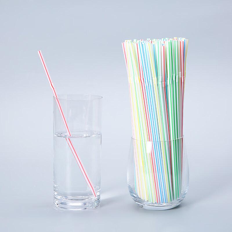 

Individually Wrapped 18cm Plastic Drinking Straws