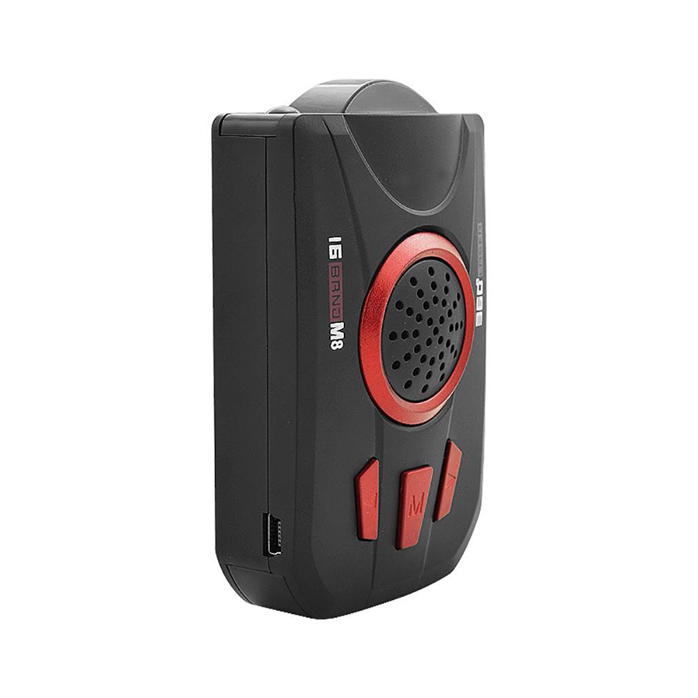 Car 360 Degree 16 Band GPS Speed Police Radar Detector Laser Voice Alert