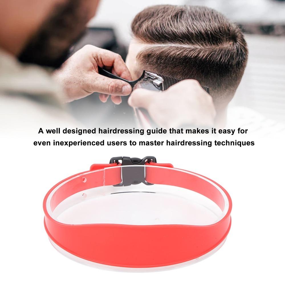 Red, Blue, Gray, Black Neckline Shaving Guide Band Home DIY Symmetrical Neck Hair Shaping красный