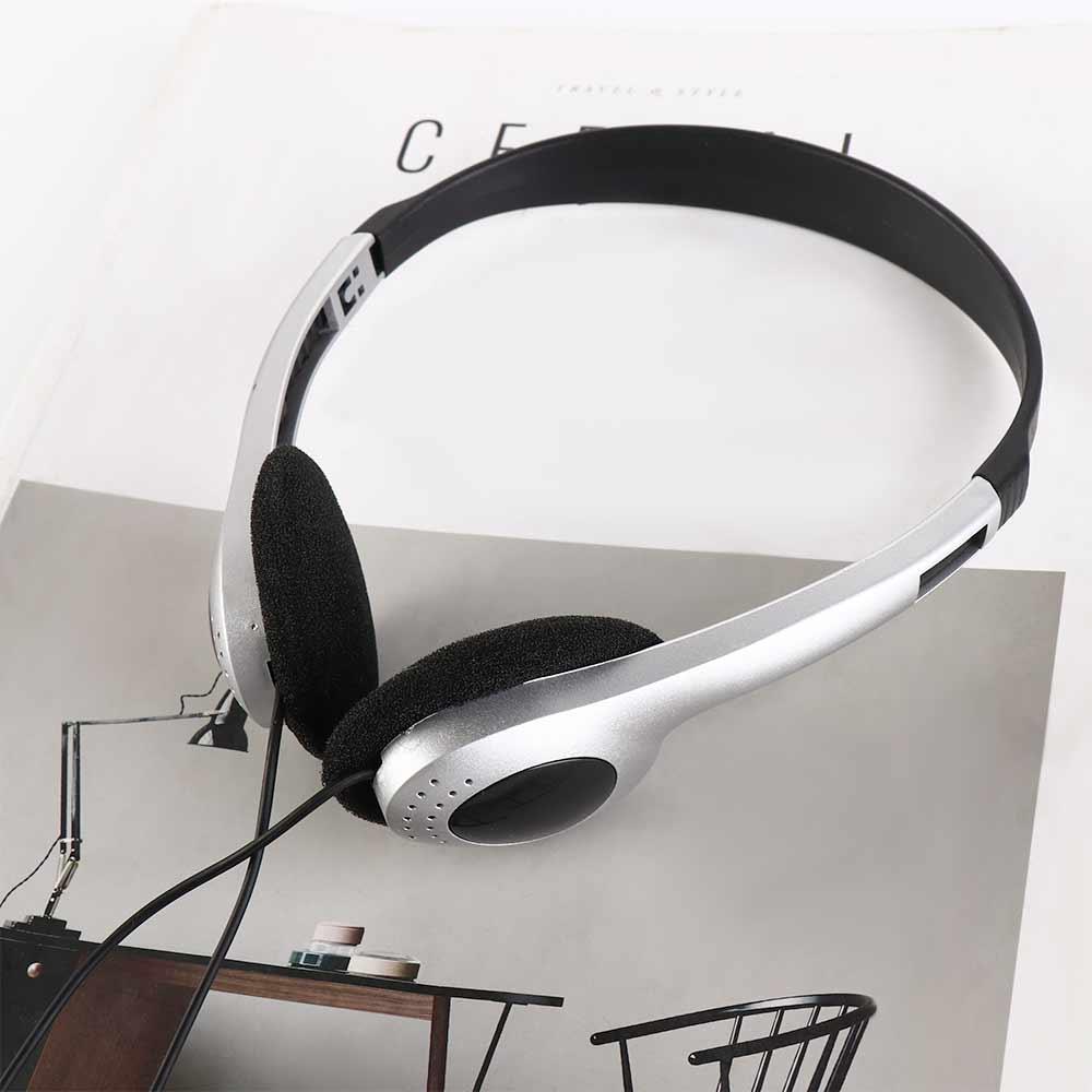 3.5mm Retro Headphone Over Ear Earbud Retro Headset Classic Y2k Headphones  Outdoor Mp3