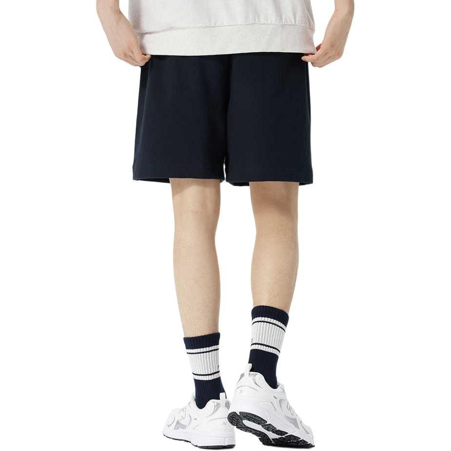 New Balance Logo Cotton Shorts Asia Sizing 'Black' Men's 5VD24213-BK