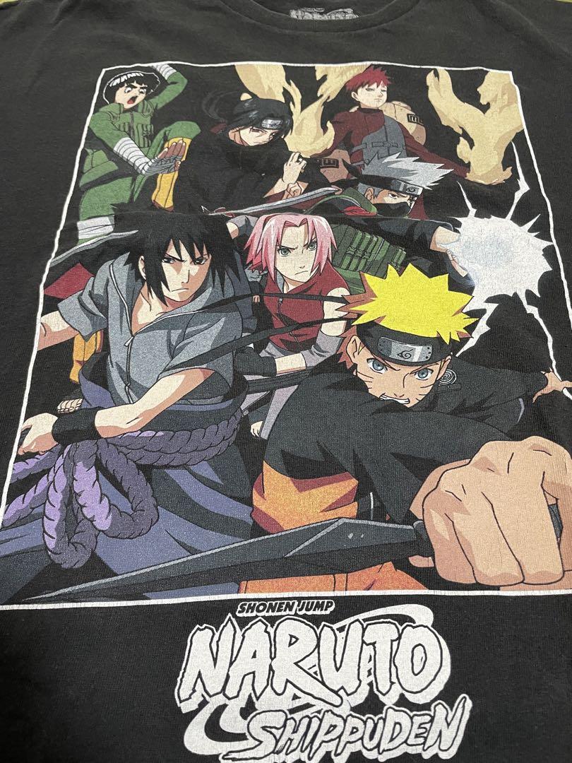 

[USED] NARUTO 00s Vintage Anime T-shirt, Used Clothing