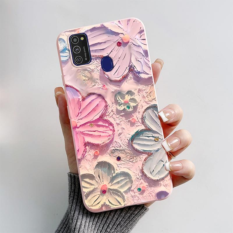 For Samsung Galaxy M21 M30S M31 M31s Case Soft Silicone Phone Back Cover For Samsung M31 M31S M30s M21 M 30 S Case Cartoon Funda