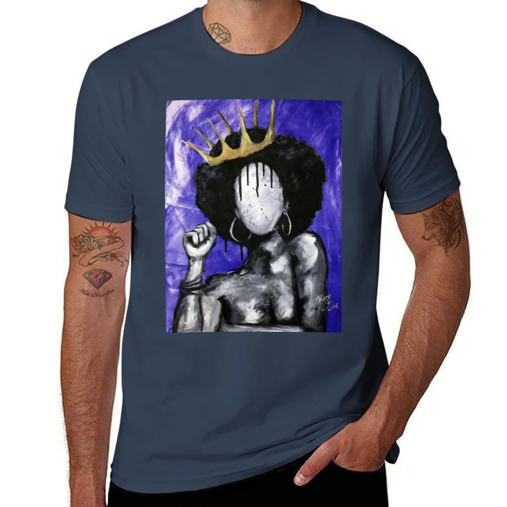Naturally Queen Purple Tshirt Perforunisexce Workout Short Sleeve Tee