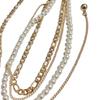 Pearl Waist Chain Women's Fashion Simple Multi-layer Chain Waist Dress In Stock