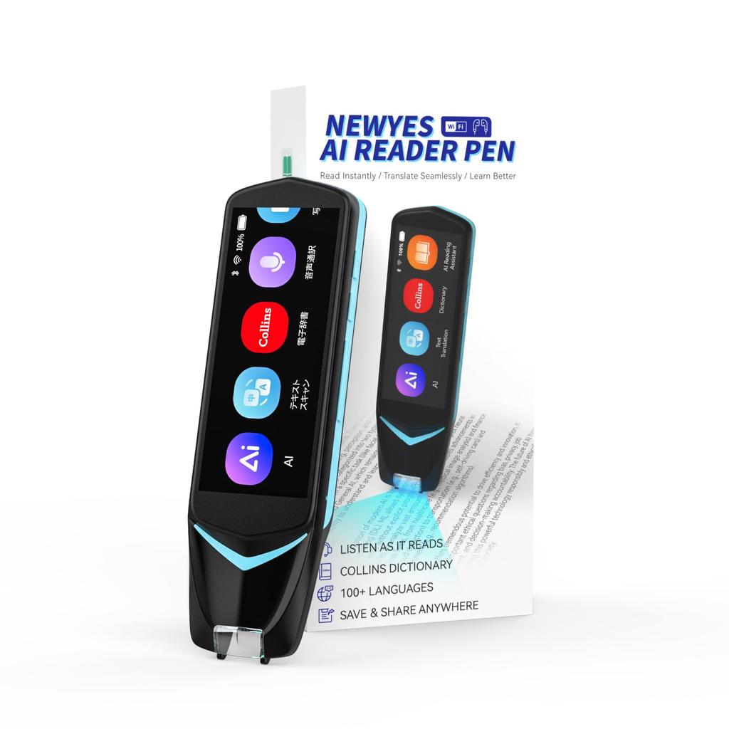 NEWYES Translator AI Pen Scanner AI Chat Electronic Dictionary with AI Functions AI Problem Scanning Voice Translation Photo Translation 112 Languages