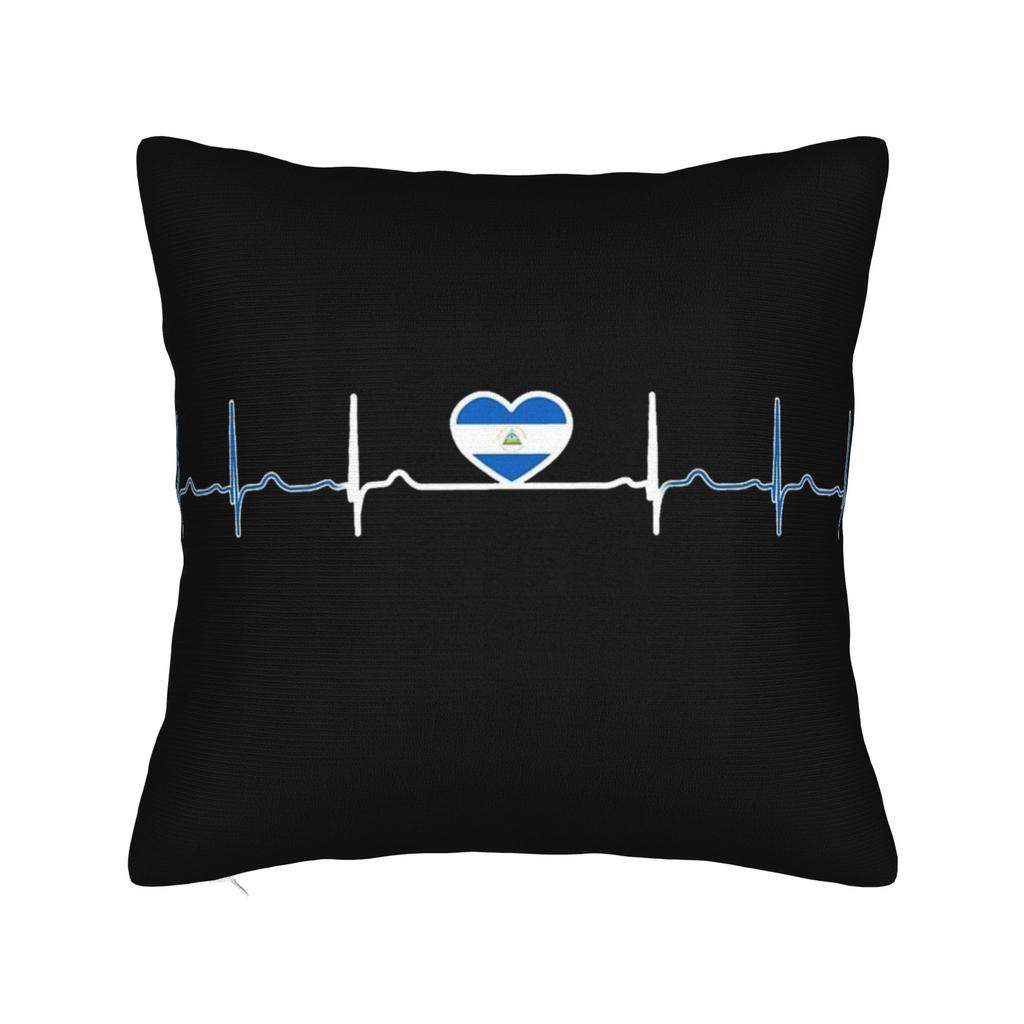 Megan Skiendiel Girl Katseye Pillow Case Novelty Pillow Cover Square Pillowcases For Sofa Bedroom Home Decor