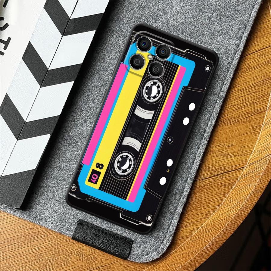 Case for Honor X6 70 Magic5Lite X7 X9a X5b 90 200 400 Lite 8X X8 Funda Phone Cover Vintage Cassette