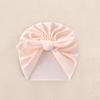 Cartoon Baby Fetal Cap 0-5 Months Newborn Turban Hat Windproof Boneless Muslin Hat  Toddler