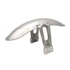 Chrome Metal Motorcycle Front Fender Mud Guard Cover Protector for CG125 250 Cafe Retro Modification