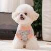 Pet Dog Sweater Winter Small Bear Print Knit Jumper Bichon Frise Teddy 4-Legged Warm Coat