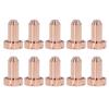 10Pcs 9 8211 Nozzle 60A Brass Plasma Cutting Torch Nozzle Replacement for SL60 SL100