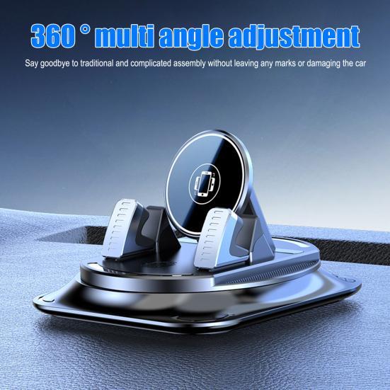 Yousheng 1/2Pcs Car Mobile Phone Holder 360 Degrees Rotation Non-slip Universal Automotive Dashboard Windshield Mount Mobile Phone Holder Accessories