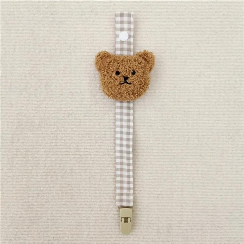 

Baby Pacifier Clip Chain Cute Cartoon Bear Soother Pacifier Rope Clips Infant Feeding Strap Nipple Holder Babies Accessories