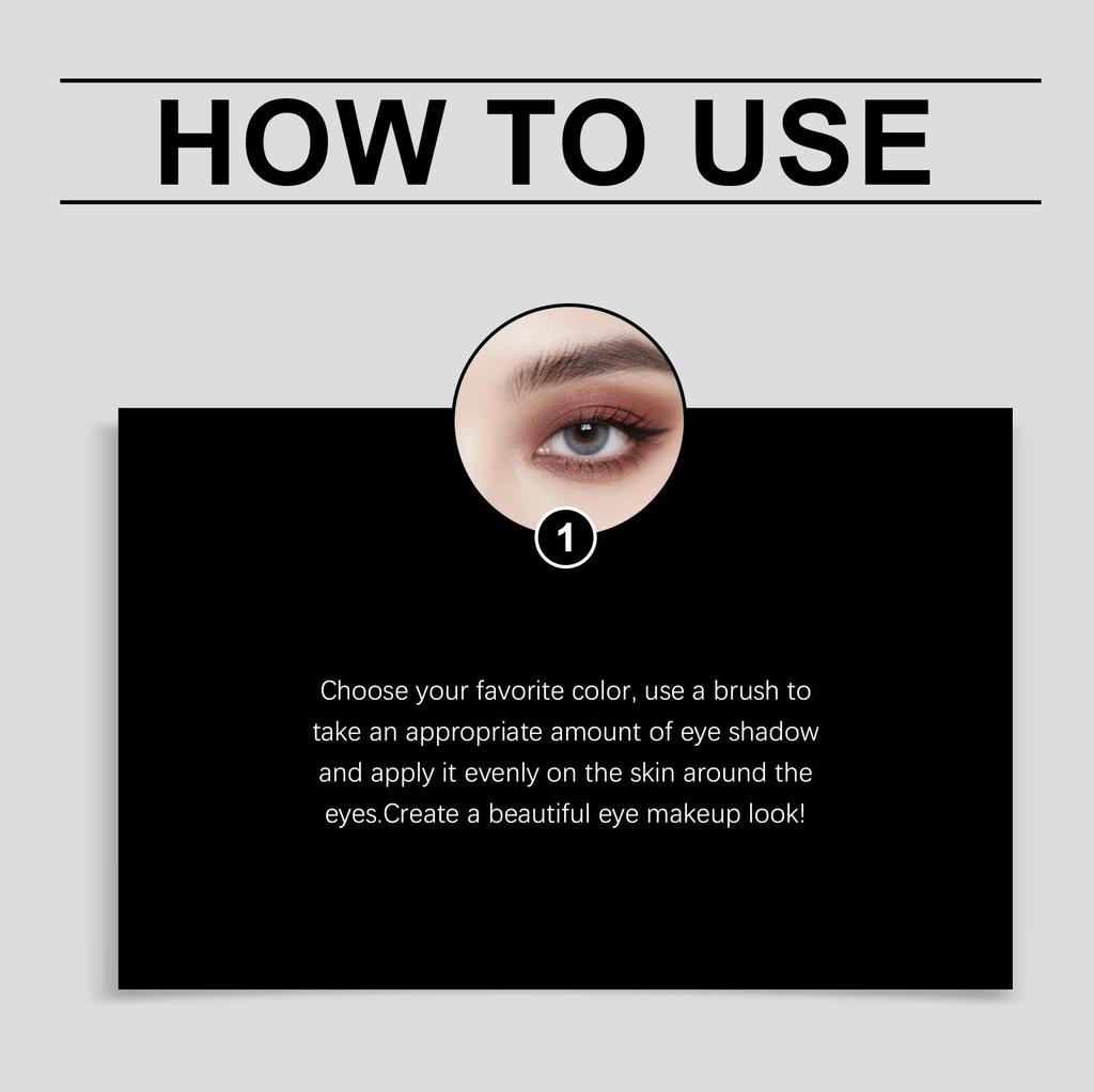 Portable 9-Color Multi-use Eyeshadow Palette for Daily and Party Makeup