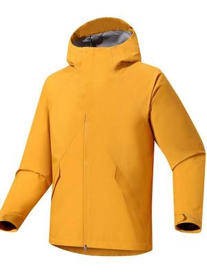 Unisex Windproof Hooded Softshell Jacket for Outdoor Sports and Mountaineering