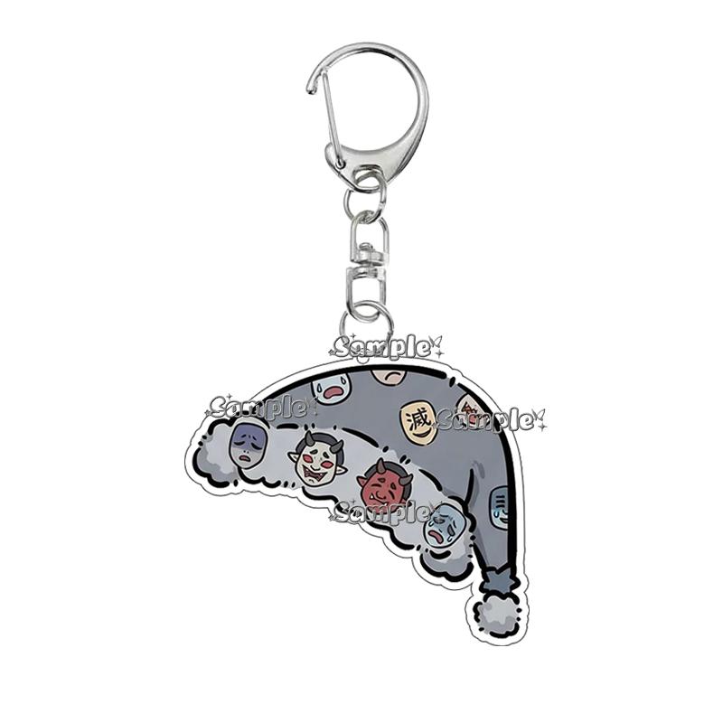 

Cartoon Tomioka Giyuu Kochou Shinobu Tanjiro Nezuko Acrylic Keychain Ornament Anime Creative Accessories Key Ring Jewelry Gifts about 5cm