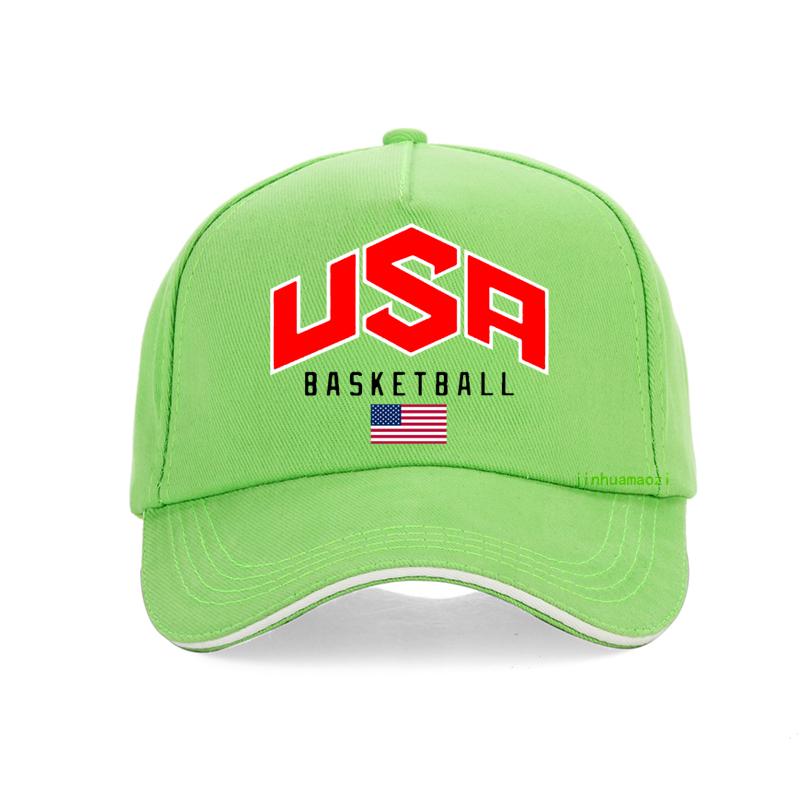 USA Basketballer Printed Baseball Cap Street Casual Hip Hop hat Fashion Unisex Women Cool summer Adjustable Snapback hats