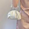 New Girl Cute Pleated Clip Gift Bag High-end Chain Bag Portable Messenger Bag Dumpling Bag