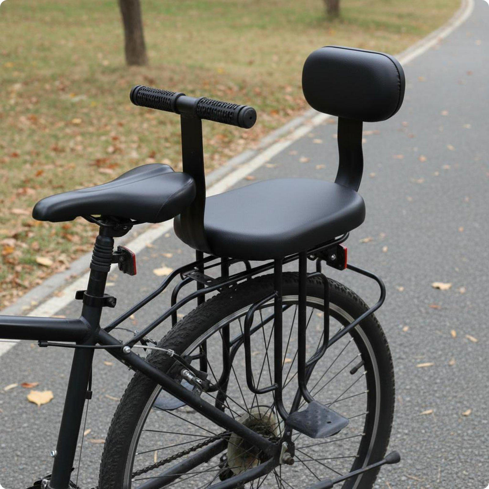 Rear Child Bike Seat Safety Handrail