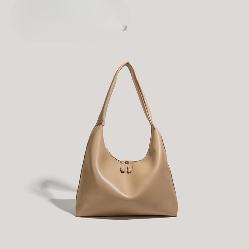 Milk Tea Bag Women Commuting One-shoulder Underarm Bag Summer Retro Fashion Tote Bag