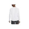 Nike Long Sleeve Running Casual Fitness Training T-Shirt Men Tops White DD6022-100